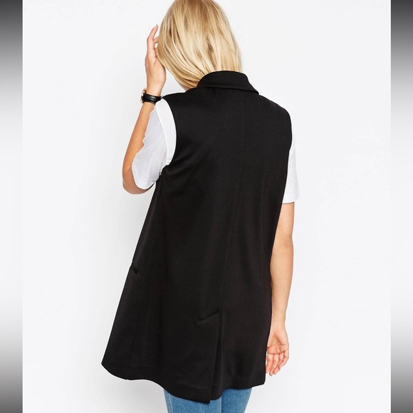 BNWT Maison D’Amelie Long Vest S - Picture 4 of 10